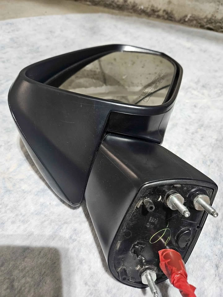 OEM Toyota RAV4 Passenger Side Mirror Assembly - Gloss Black