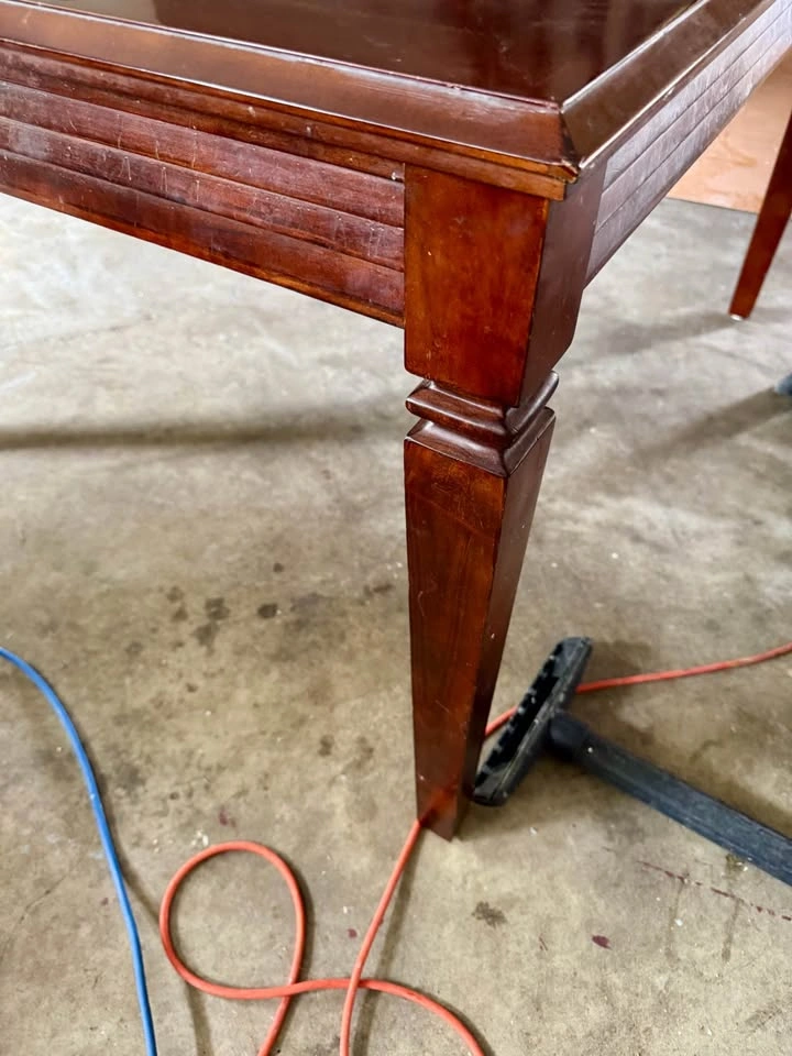 Solid wood dining table - photo 5