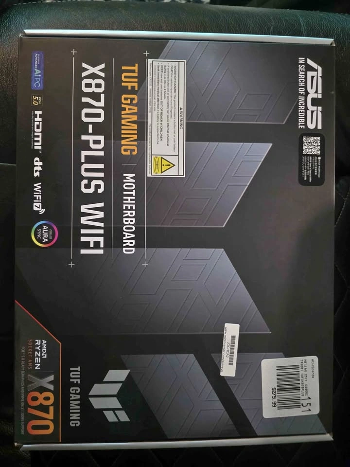 Asus Tuf Motherboard X870-Plus WiFi