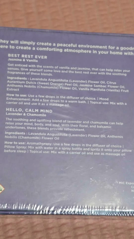 Folkessence Sleep 100% Pure Essential Oil Blend Set - photo 5
