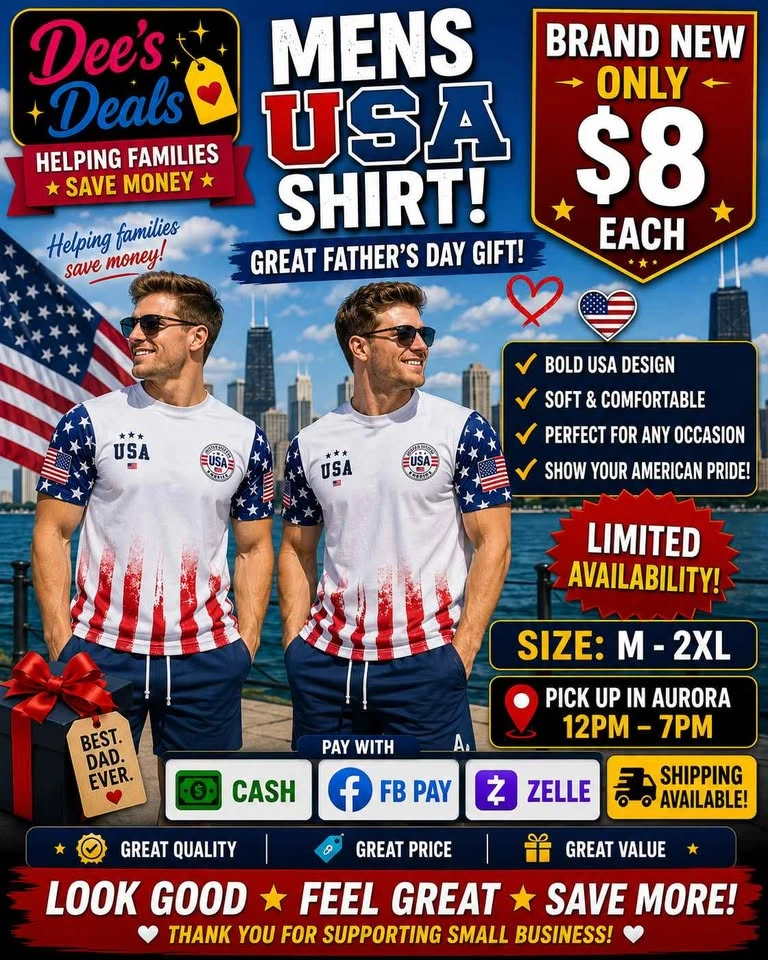 USA T-shirt Brand New ONLY $8 - photo 2