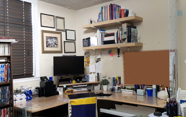 MINT CONDITION - IKEA CORNER DESK (OBO)