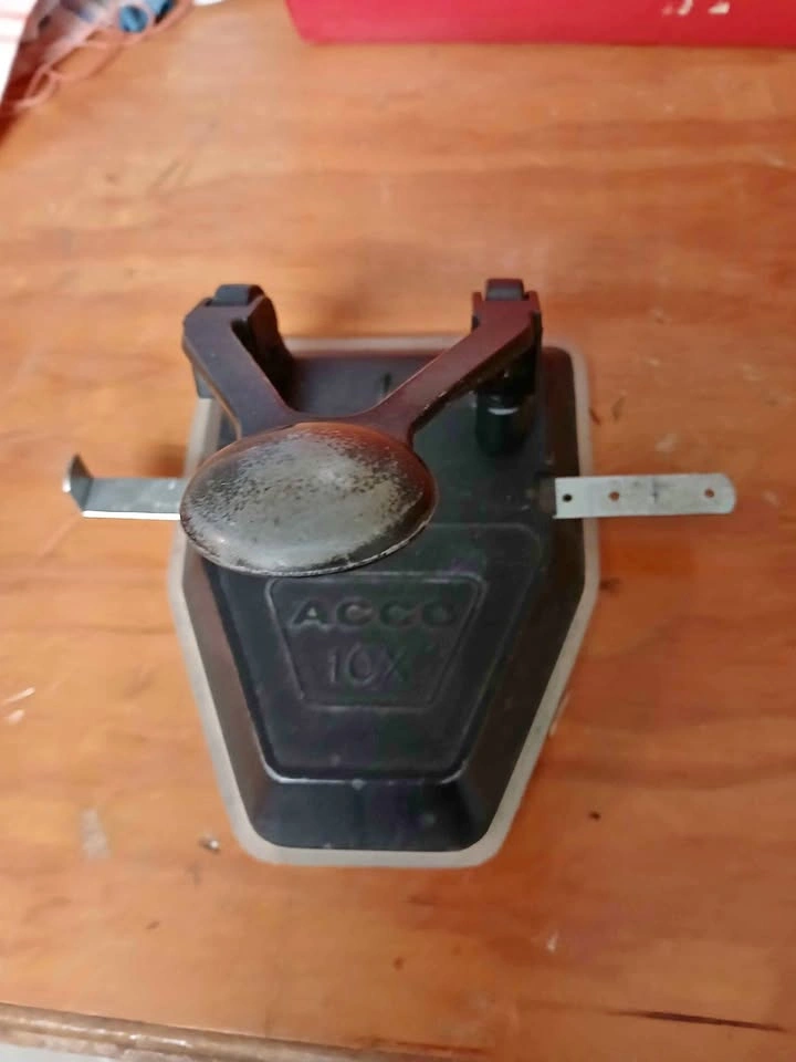 Vintage 2 Hole Paper Punch ACCO
