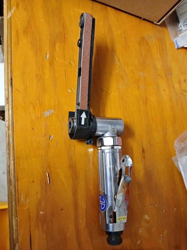 Air Belt Sander Astro Pneumatic with Belts
