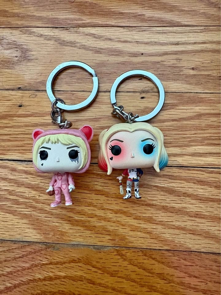 Funko Pop! Harley Quinn Keychain Set