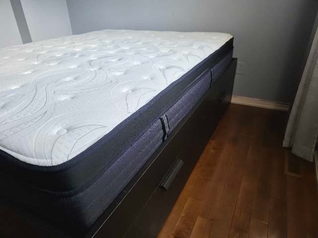 Queen Size Mattress and Storage Bed Frame - photo 4