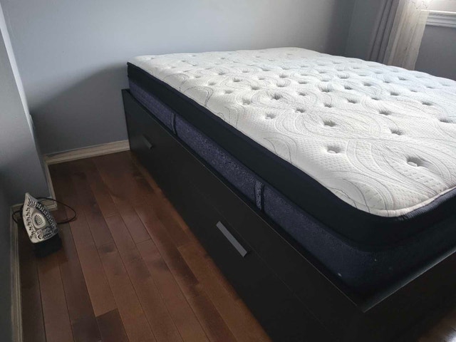Queen Size Mattress and Storage Bed Frame - photo 5