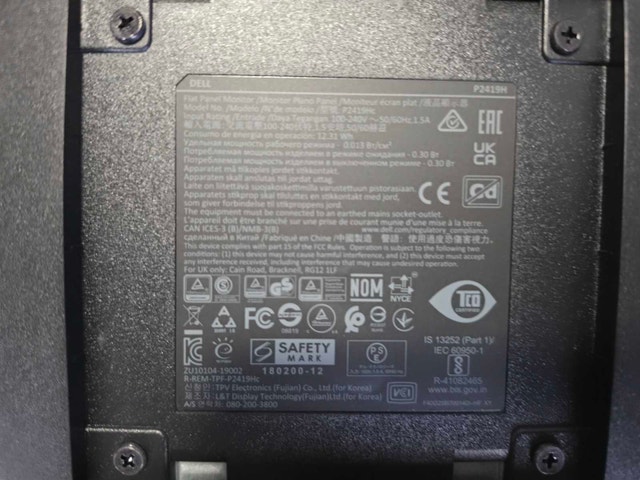 Dell P2419H Monitor - photo 4