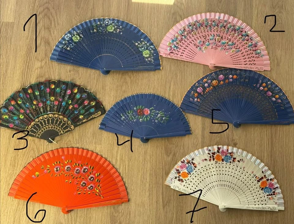 Flamenco Fans Bought in Spain! - photo 2