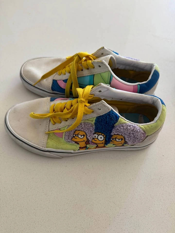 Simpsons Vans and Socks - Women’s Size 8 - photo 2