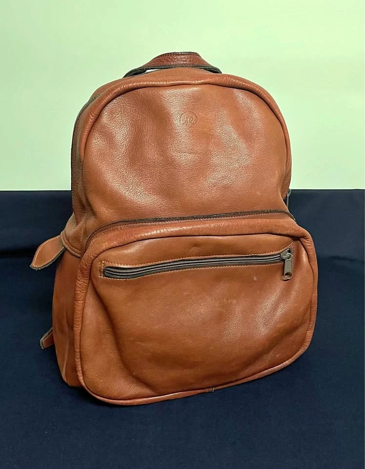Vintage Leather Backpack