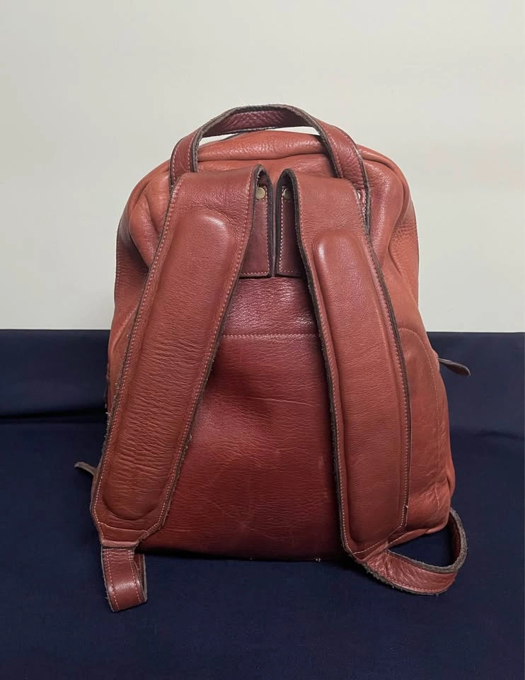 Vintage Leather Backpack - photo 3