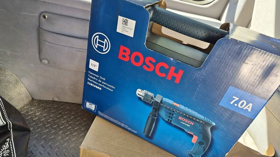 Bosch 120V 12-inch Corded Hammer Drill Kit