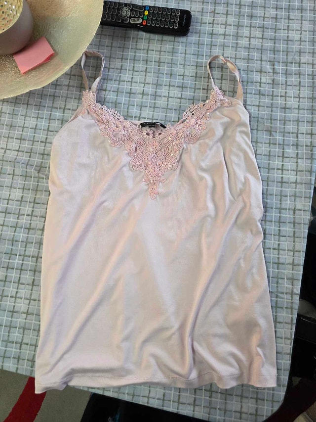 George Pink Lace Camisole