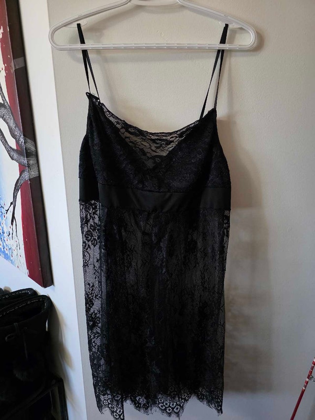 Black Lace Chemise
