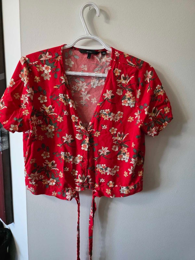 Vero Moda Floral Tie-Front Top - photo 2