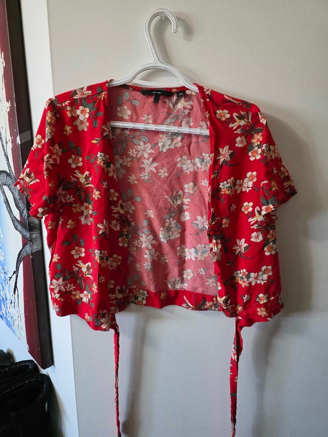 Vero Moda Floral Tie-Front Top - photo 4