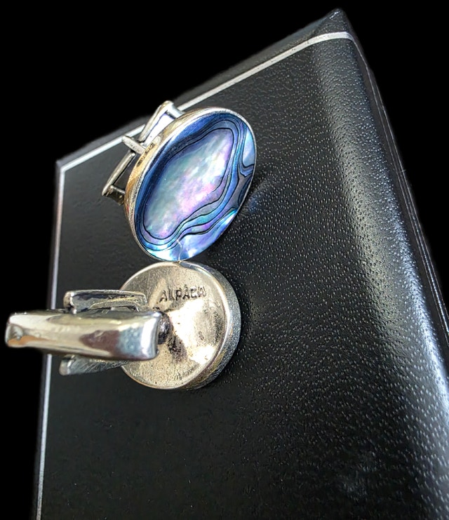 Alpaca Silver Cufflinks - photo 2