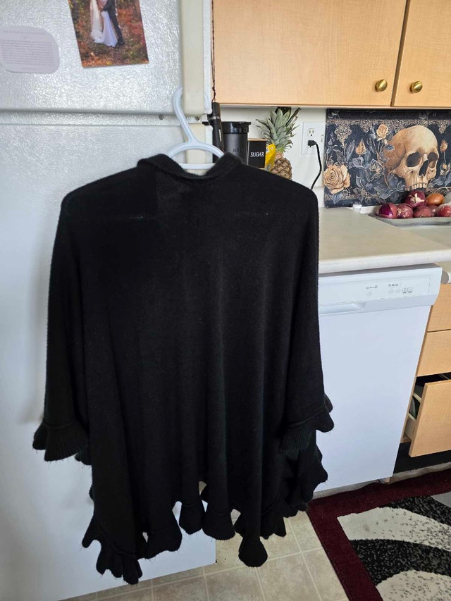 Jessica Black Ruffle Cardigan - photo 3
