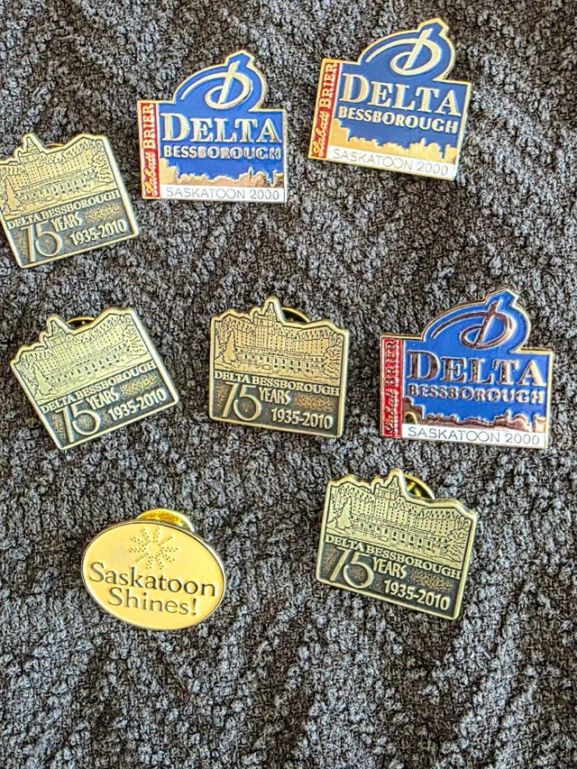 Delta Bessborough Saskatoon Pin Collection