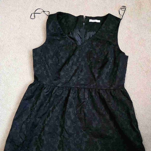 Rickes Black Lace Dress