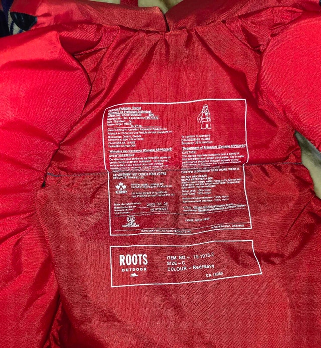 Roots Outdoor Child Life Jacket - photo 2