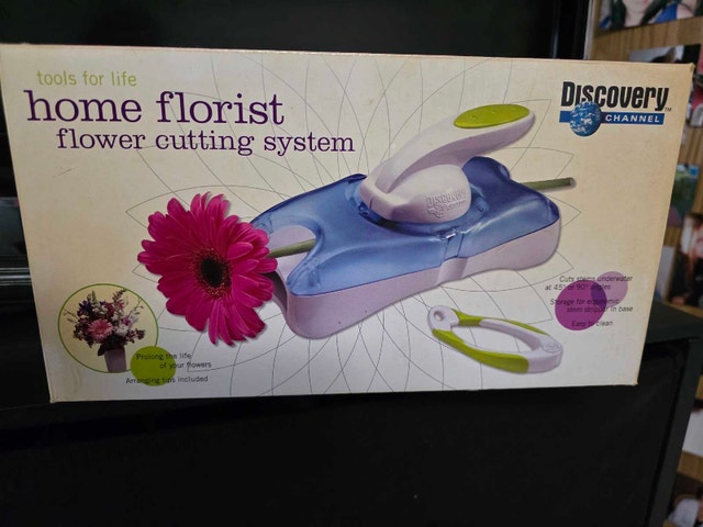 Discovery Channel Home Florist Flower Cutting System