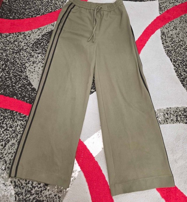 Rachel Rachel Roy Olive Wide-Leg Pants