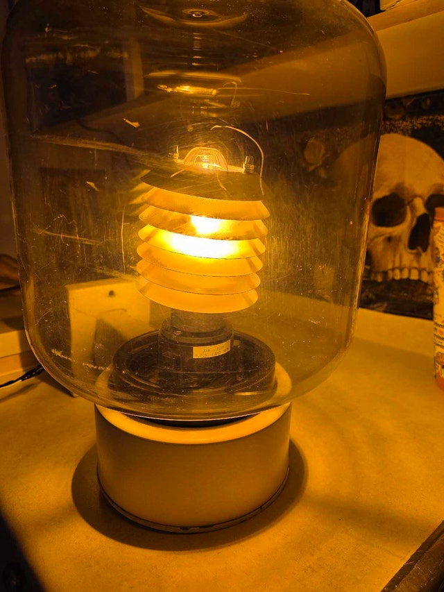 ARCHITECTURAL 12 Vintage Space-Age Industrial Wall Light - photo 2