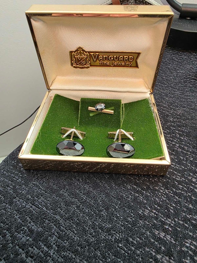 New Cufflink and Tie Bar Set - photo 3