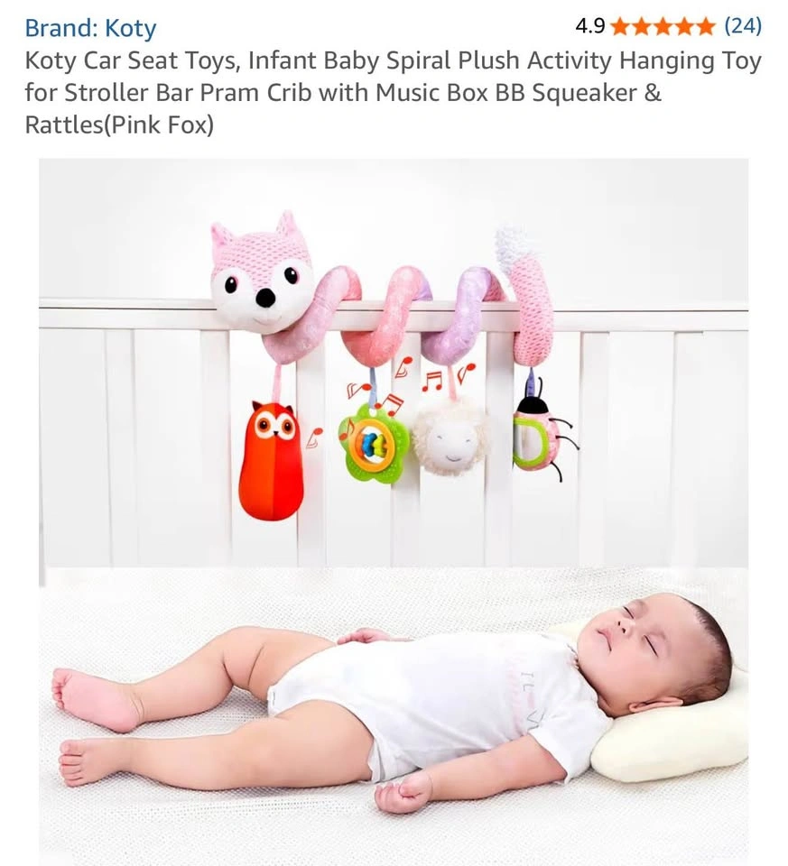 Baby Toys for Crib / Car Seat / Stroller⚽️ - photo 4