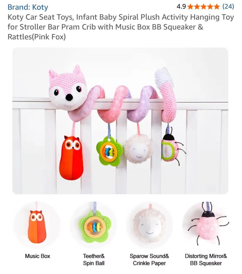 Baby Toys for Crib / Car Seat / Stroller⚽️ - photo 5