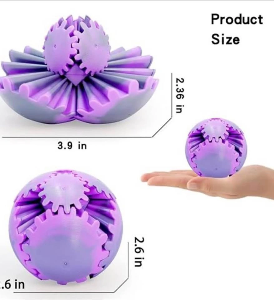 4pcs Gear Ball Fidget Sensory Toy⚽️ - photo 5