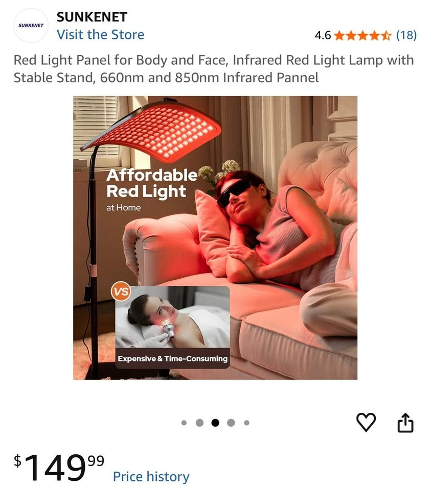 Infrared Red Light Therapy Lamp⚽️ - photo 4