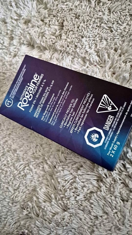 Women's Rogaine 5% Minoxidil Foam 4 Month Supply