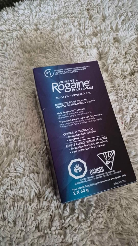 Women's Rogaine 5% Minoxidil Foam 4 Month Supply - photo 2