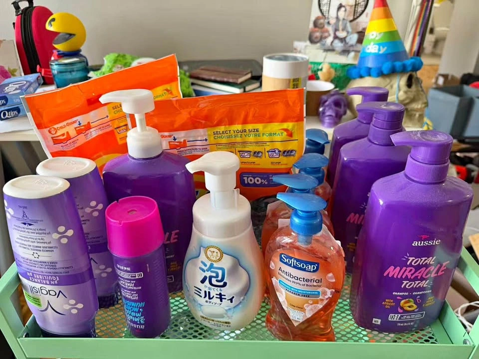 Aussie Shampoo, Softsoap, and Vagisil Personal Care Bundle