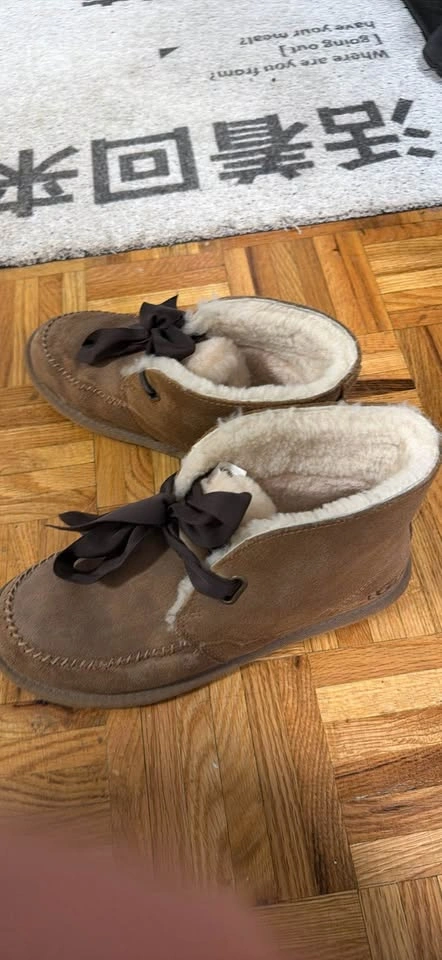 UGG Suede Ankle Boots W 7.5 M 6 - photo 4