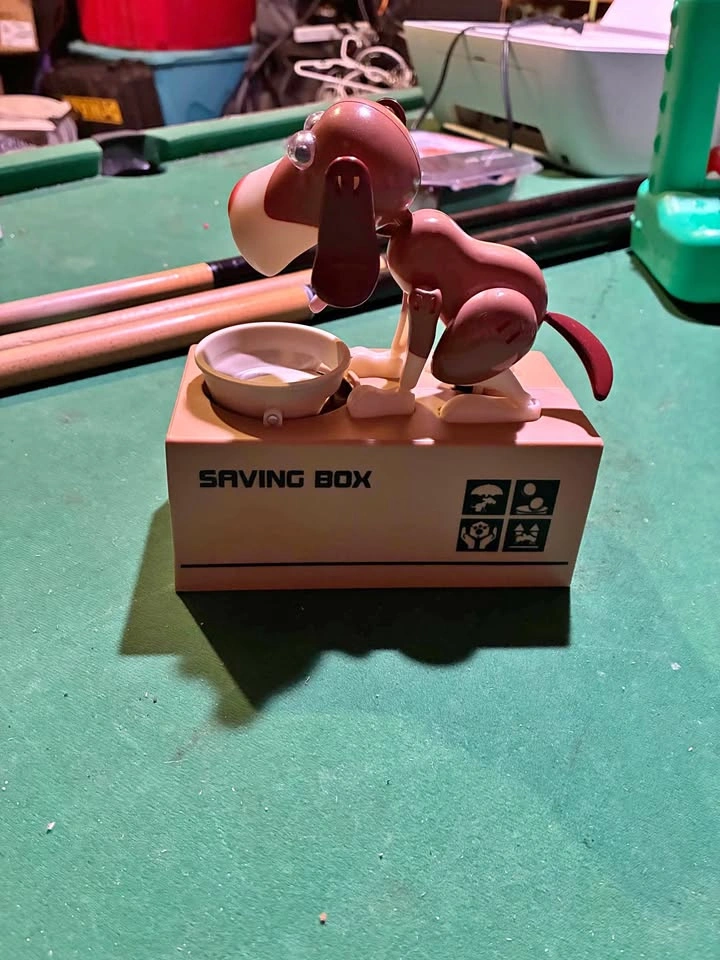 Liberty imports robotic dog piggy bank