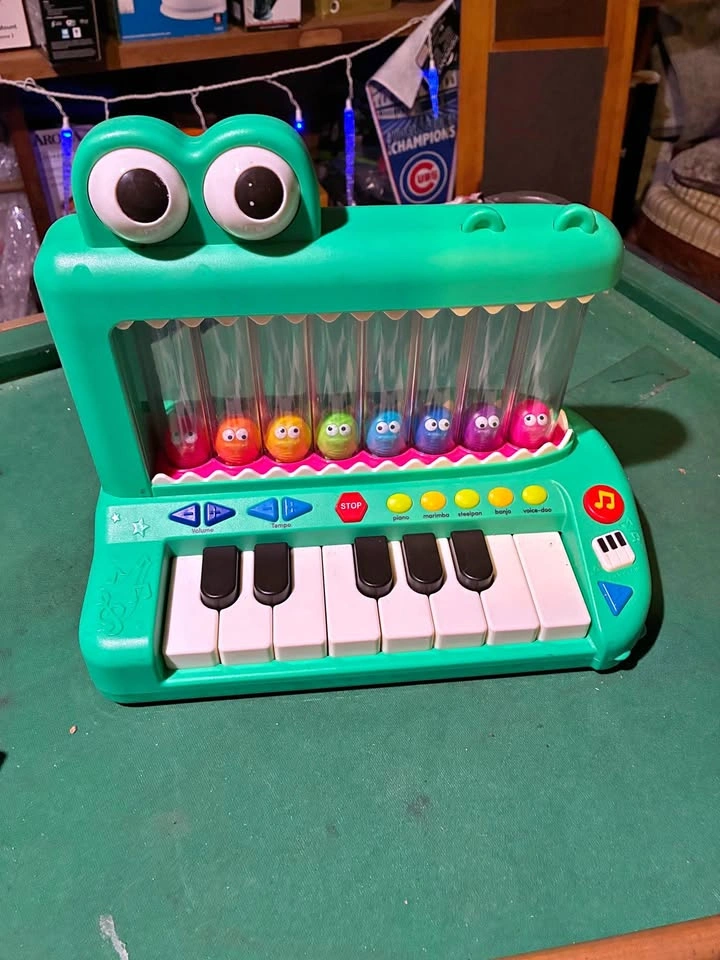 Battat Croco Pop Piano Toy Keyboard
