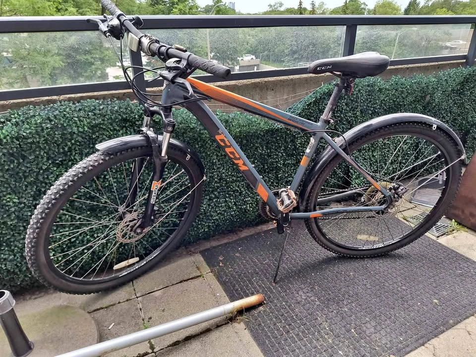 CCM 29"ER Mountain Bike + U-lock + tube
