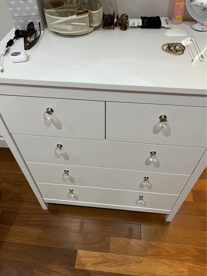 White dresser (5 drawers) - photo 3