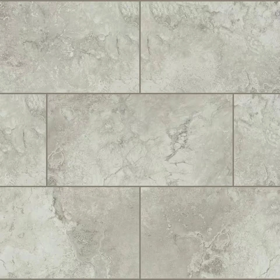 New Inverness Travertine Vinyl Tile Flooring (17.7 sqft/case)