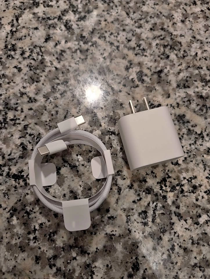 Apple wall charger with cable