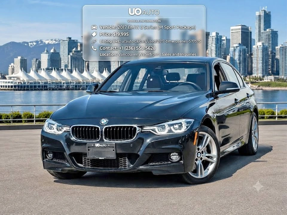 2017 BMW 3-Series 330i xDrive/ NO ACCIDENT/ BC LOCAL