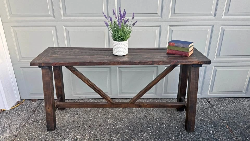 Rustic Console / Sofa Table