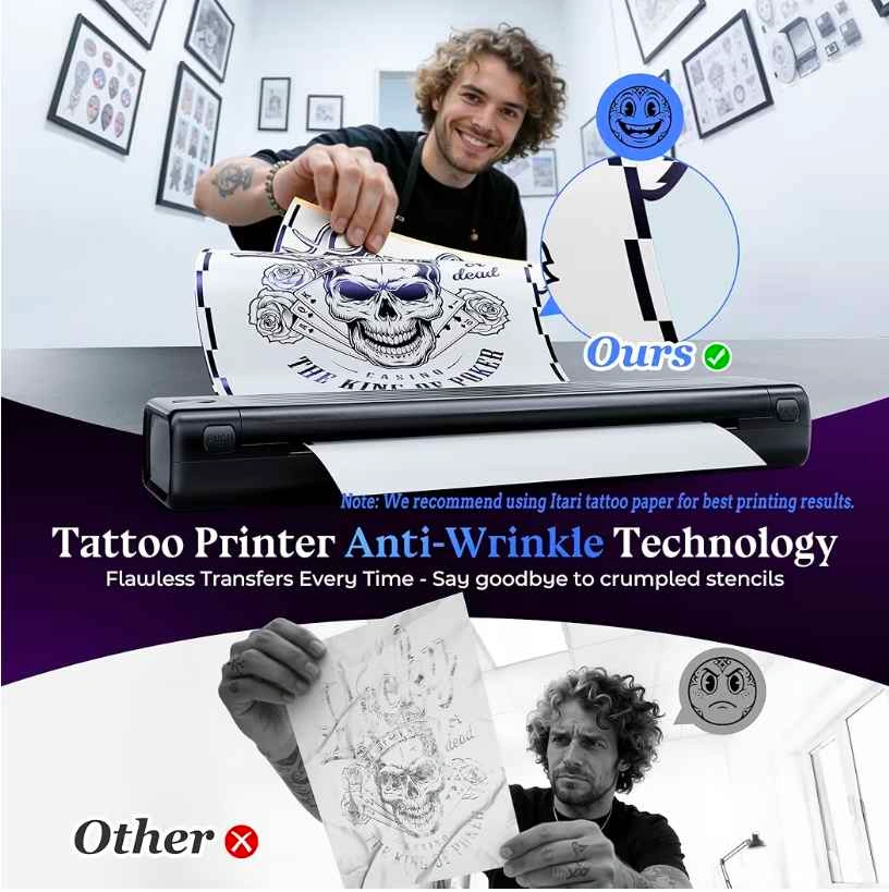 ATS-886 PORTABLE TATTOO STENCIL PRINTER - photo 5