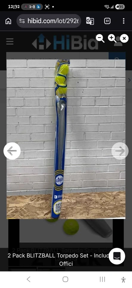 Brand New BLITZBALL Torpedo with 3 Balls - photo 3