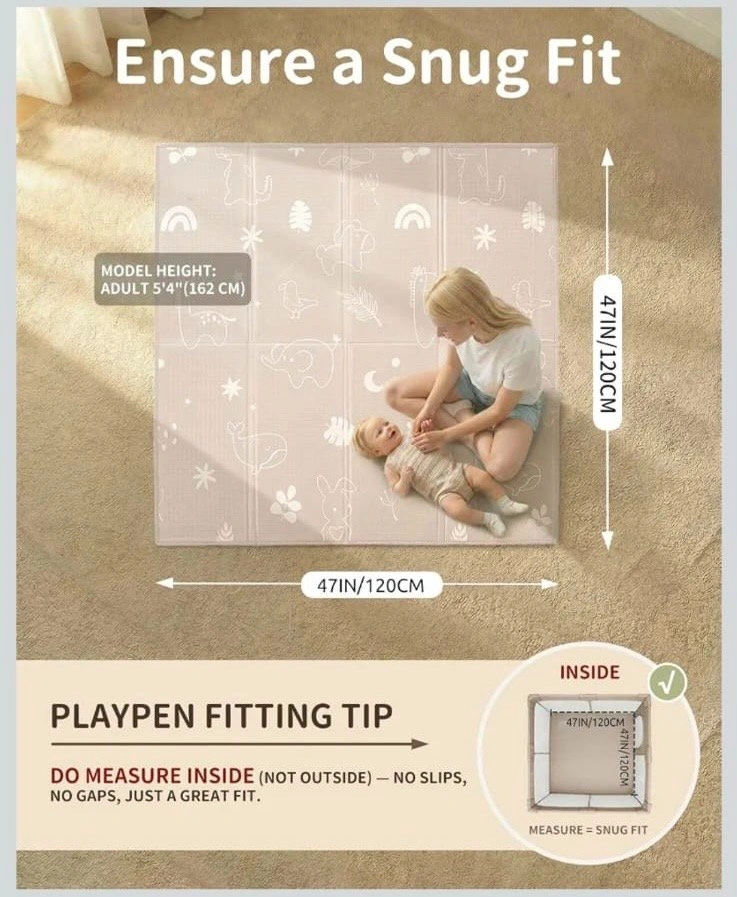 Baby Playmat- 50x50 inch - photo 5