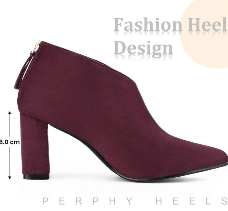 Block Heel Ankle Boots for Women - photo 5